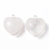 Natural Quartz Crystal Pendants G-C005-01S-17-3