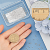 500Pcs 316 Surgical Stainless Steel Rondelle Crimp Beads STAS-BBC0008-71-3