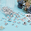 94Pcs 6 Styles Glass Rhinestone Cabochons FIND-FG0003-77B-5