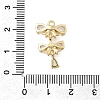 Brass Micro Pave Cubic Zirconia Pendants KK-A275-18D-G-3