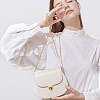 WADORN 3Pcs 3 Style ABS Plastic Imitation Pearl & Iron Curb Chain Bag Handles DIY-WR0002-70B-7