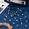 60Pcs Halloween Theme Tibetan Style Alloy Beads FIND-DC0006-25-5