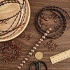 5Bags Flower Iron Decoration Strip FIND-GF0008-41A-R-3