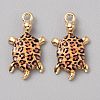 Alloy Enamel Pendants FIND-CJC0027-01G-02-1