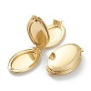 Brass Locket Pendants KK-P199-10G-3