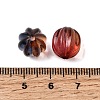 Two Tone Transparent Acrylic Beads TACR-C002-02-3