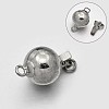 Round Brass Box Clasps KK-N0082-64-1
