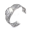 Constellation Alloy Open Cuff Bangles for Women Men BJEW-C064-01AS-01-1