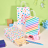 12Pcs 3 Styles Rectangle Paper Gift Bags ABAG-TA0001-84-7