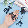 Mini Wood Chairs AJEW-WH0041-76C-8