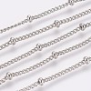 Tarnish Resistant 304 Stainless Steel Curb Chain Anklets LS-AJEW-P069-02P-2