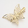 Iron Filigree Butterfly Alligator Hair Clip Findings PHAR-P001-03-1