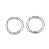 Brass Twister Clasp KK-Z146-04P-02-1