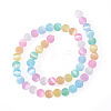 1 Strand Natural Selenite Beads Strands G-TA0002-88B-1