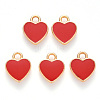 Alloy Enamel Charms X-ENAM-S121-041-2