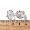 Handmade Foil Lampwork Bumpy Beads Strands FOIL-Z001-05C-4