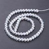 Glass Beads Strands X-GR4mm01Y-AB-3