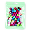 Macaron Color Plastic Yin-yang Zip Lock Bags OPP-N001-01B-10-3