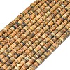 Natural Picture Jasper Beads Strands G-P575-B30-4x1mm-2