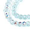 Transparent Glass Beads Strands EGLA-N016-3mm-M-3
