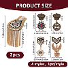 Zinc Alloy Pendant Lapel Pin JEWB-FH0002-17-2