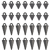 100Pcs 2 Styles Alloy Pendants FIND-SC0019-86B-1
