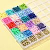 DIY Heishi Polymer Clay Beads Jewelry Making Finding Kit DIY-FS0005-94B-7