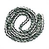 Baking Paint Transparent Glass Beads X1-DGLA-N011-8mm-07-2