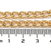 Oval Oxidation Aluminum Curb Chains CHA-TAC0004-02G-3