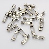 Tarnish Resistant 304 Stainless Steel Pin Brooch Back Bar Findings STAS-N022-01-2