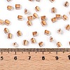 6/0 Transparent Inside Colours Glass Seed Beads SEED-N006-003F-4