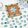 500G 4 Styles Handmade Porcelain Cabochons DIY-SP0007-70-4