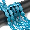 Natural Dyed Malaysia Jade Beads Strands G-B137-A01-01E-1