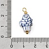 Handmade Porcelain Pendants PR-CBA0027-03G-05-3