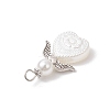 ABS Plastic Imitation Pearl Pendants PALLOY-JF04134-5