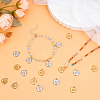 28Pcs 304 Stainless Steel Pendants STAS-BC0004-28A-4