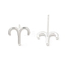 S925 Sterling Silver Stud Earrings EJEW-K303-01S-01-4