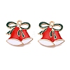 Christmas Theme Alloy Enamel Pendants ENAM-T020-10A-2