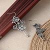 Boy and Girl Alloy Dangle Earrings FS-WGD9F62-01-3