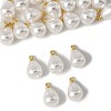 24Pcs ABS Plastic Imitation Pearl Pendants KK-FS0001-77-1