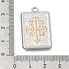 Two Tone 304 Stainless Steel Pendants STAS-D391-05GP-01-3