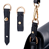 2Pc Alloy & Microfiber Suspension Clasps AJEW-CL0005-19A-1