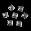 Transparent Glass Square Cabochons GGLA-S022-10mm-4