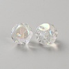 Plating Acrylic Beads OACR-WH20006-01B-2
