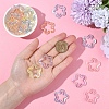 20Pcs Transparent Acrylic Pendants MACR-YW0004-18A-6