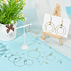 DELORIGIN DIY Earring Finding Kits DIY-DR0001-34-4