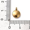 304 Stainless Steel Black Enamel Charms LS-STAS-R009-02G-04-3