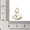 Brass Micro Pave Cubic Zirconia Charms KK-E092-08G-01-3