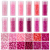 120G 12 Colors Glass Seed Beads SEED-SC0001-59B-02-7