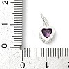 Brass Micro Pave Cubic Zirconia Pendants KK-H204-01S-03-3